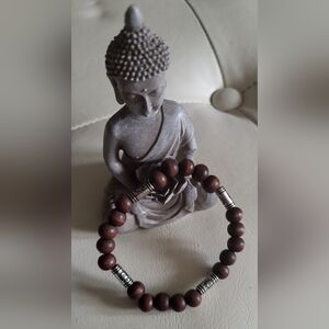 Handcrafted Wooden Beaded Bracelet